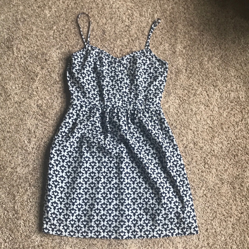 J crew spaghetti strap dress. Size 6.